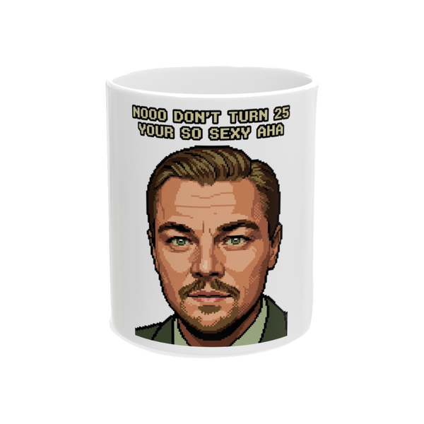 The 25-Year Glitch Mug — Funny Quarter-Life Crisis Coffee Cup
