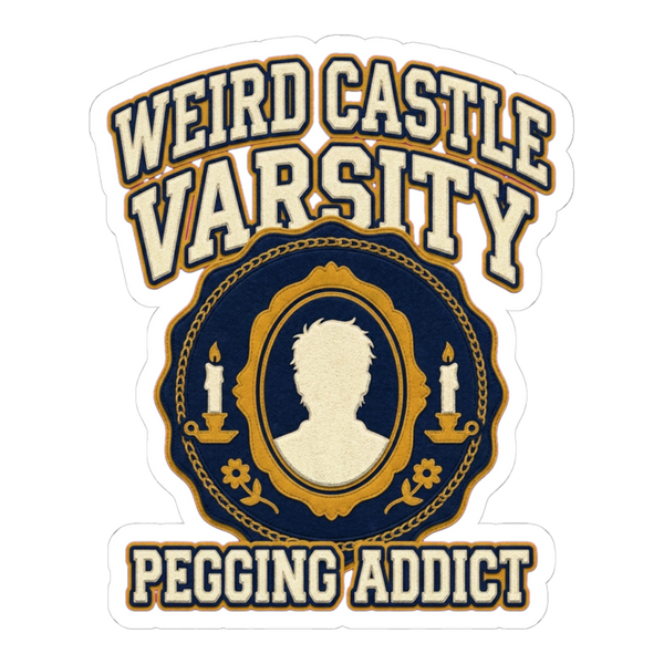 Oral History Department Sticker - Funny Dirty Humor Decal — White