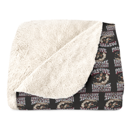 Passive Income Blanket — Funny Landlord Gift