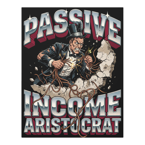 Passive Income Wall Art — Funny Landlord Decor