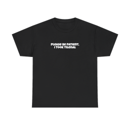 Please Be Patient I Took Tilenal — Funny Meme Graphic Tee