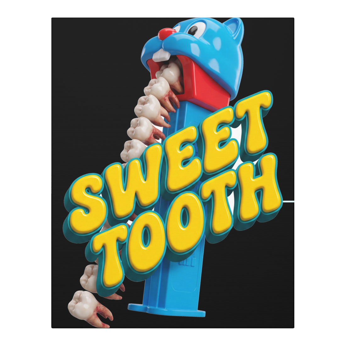 Pocket Molars Cursed Candy Dispenser Wall Decor — 0.75''