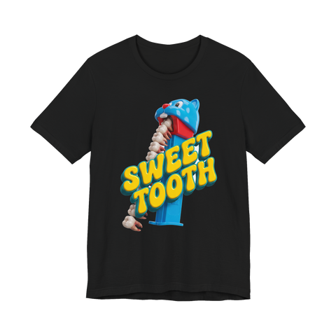 Pocket Molars — Creepy Tooth Dispenser T-Shirt — Black