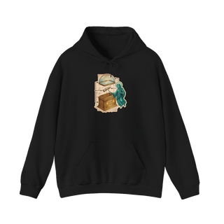Premium Bone Vault Schematics — Weird Reliquary Hoodie
