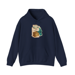 Premium Bone Vault Schematics — Weird Reliquary Hoodie