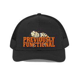 Previously Functional Hat — Funny Burnout Dad Cap