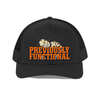 Previously Functional Hat — Funny Burnout Dad Cap