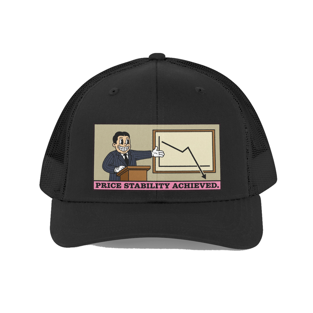 Price Stability Achieved — Funny Inflation Hat