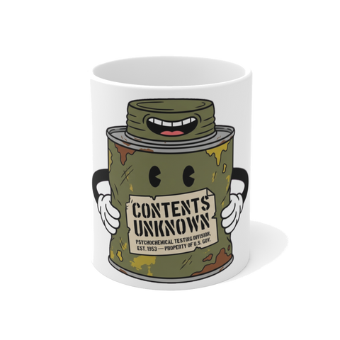 Property of D.O.D. Psychochemical Testing — Funny MKUltra Mug