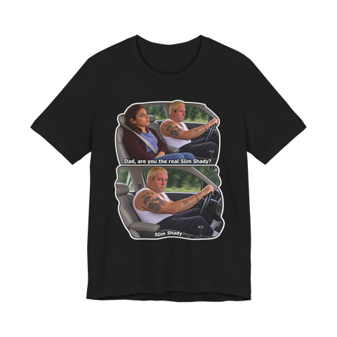 Rap Meets the Mob T-Shirt — Music and Mob TV Mashup — Black