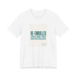 Re-Enrolled: Voluntary Participation Not Verified — Funny Graphic Tee