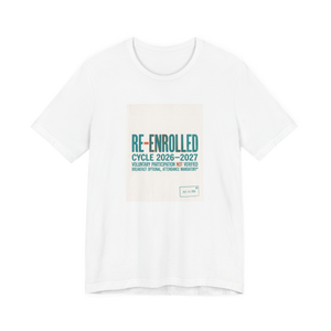 Re-Enrolled: Voluntary Participation Not Verified — Funny Graphic Tee