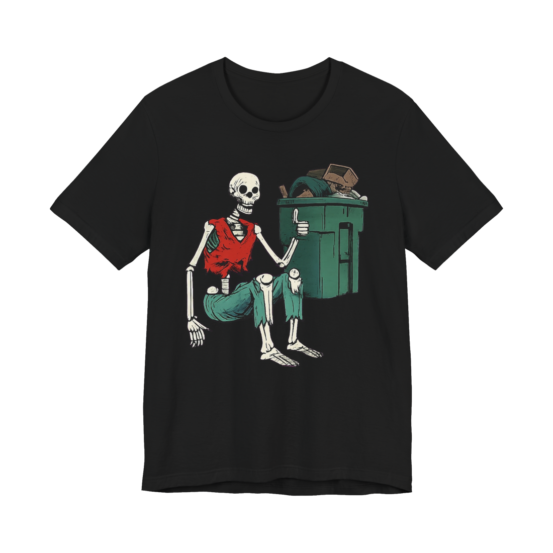 Ready For Curbside Pickup — Funny Existential Burnout Shirt — Black