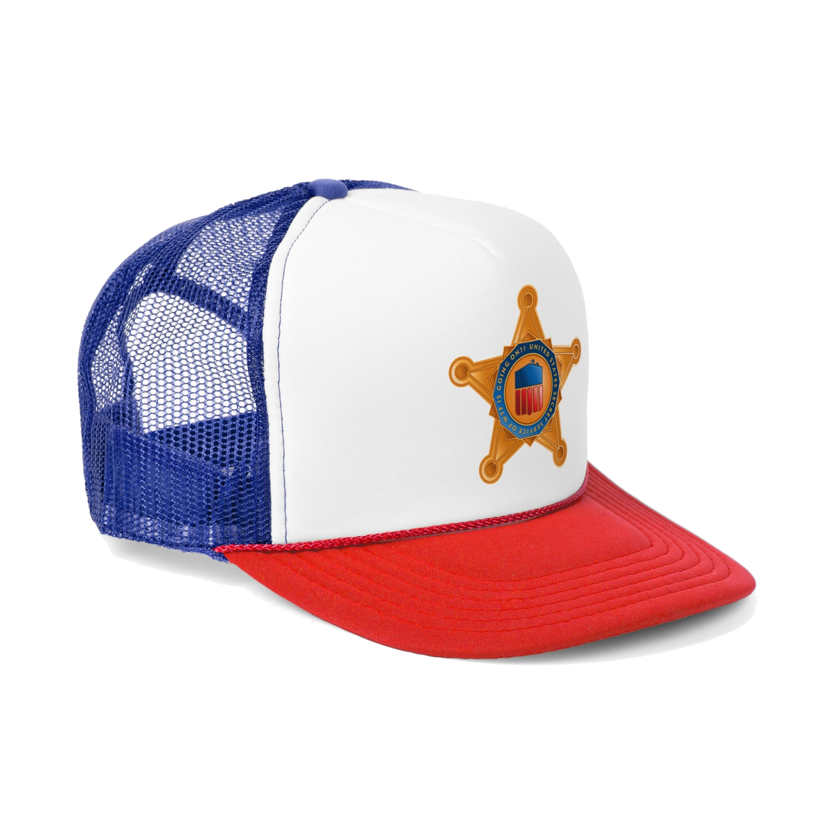 Rooftop Rookies Hat — Funny Trucker Hat for Political Satire Fans