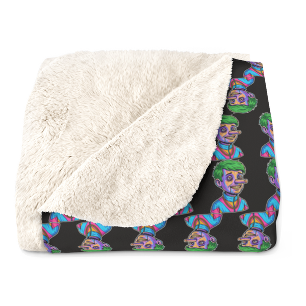 Sawed-Off Liar — Funny Bootleg Mascot Blanket