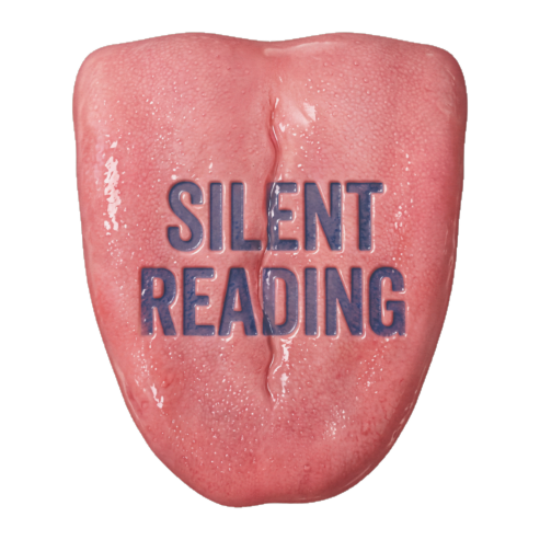 Silent Reading Flesh Wedge — T-Shirt