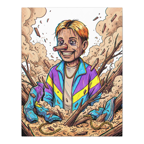 Snitches Get Sawdust — Funny Workshop Wall Art — 0.75''