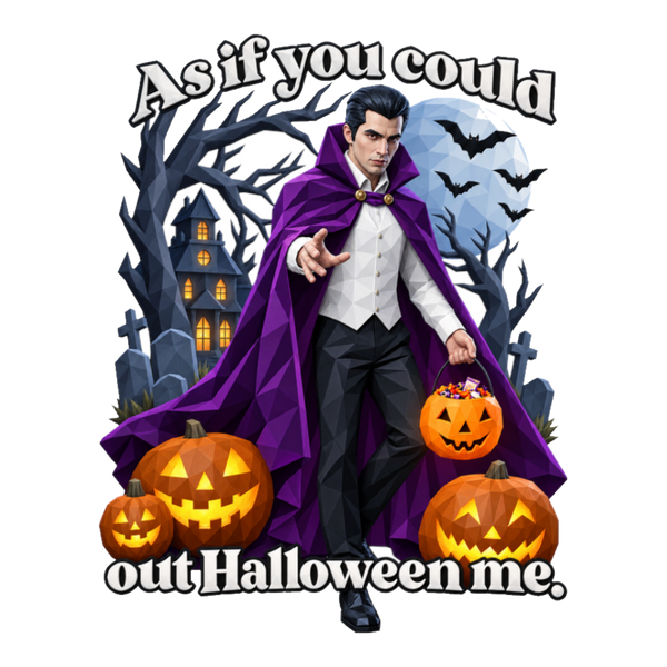 A funny Halloween sticker referencing a Spooky Season Apex Predator, perfect for laptops or water bottles.