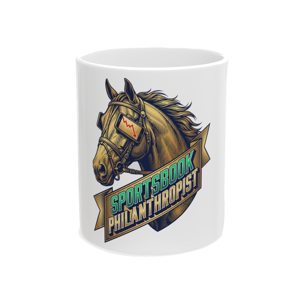 Sportsbook Philanthropist Mug — Funny Sports Betting Gift