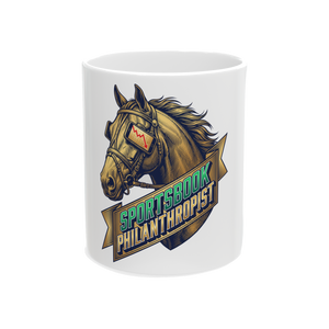 Sportsbook Philanthropist Mug — Funny Sports Betting Gift