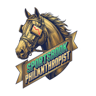 Sportsbook Philanthropist Sticker — Funny Sports Betting Decal
