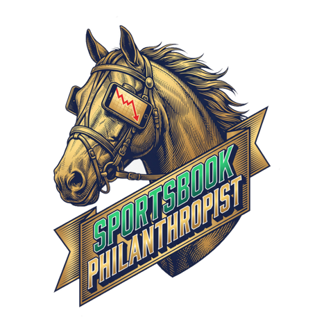Sportsbook Philanthropist Sticker — Funny Sports Betting Decal