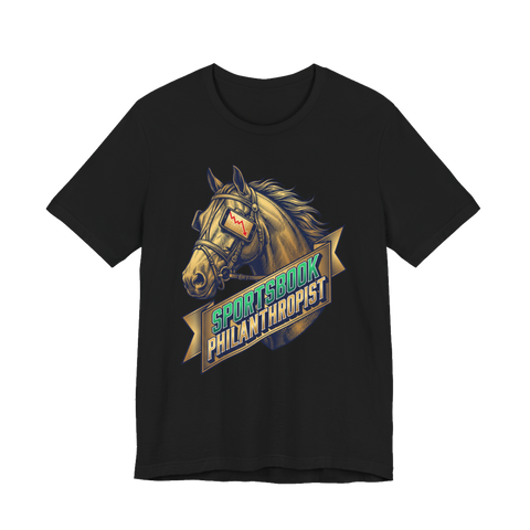 Sportsbook Philanthropist — Funny Sports Betting T-Shirt