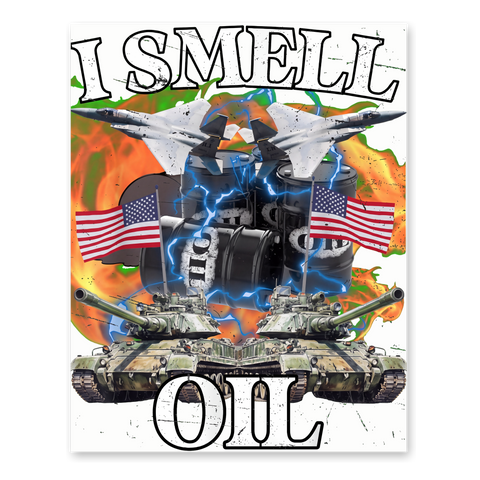 Spreading Democracy One Barrel At A Time — Poster
