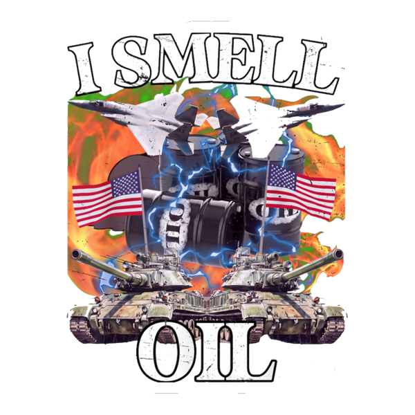 A funny political sticker reading Spreading Democracy One Barrel At A Time, perfect for office humor.
