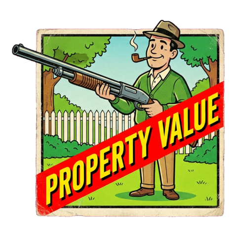 Stand Your Groundcover Sticker — Funny HOA Lawn Care
