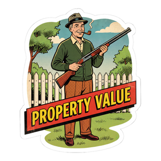 Stand Your Groundcover Sticker — Funny HOA Lawn Care