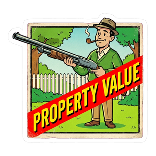 Stand Your Groundcover Sticker — Funny HOA Lawn Care