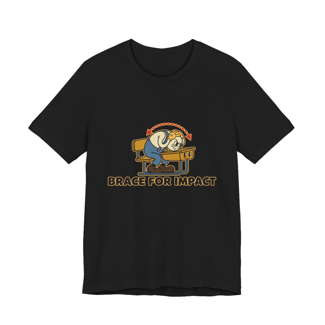Standard Academic Protocol Shirt — Funny College Survival Tee