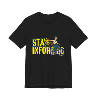 Stay Informed Doomscrolling Shirt — Funny Psychic Damage Tee