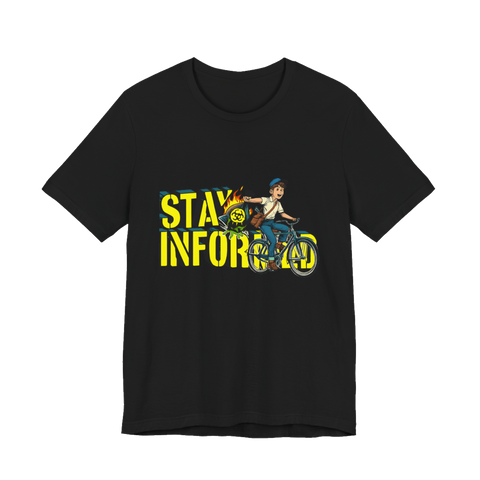 Stay Informed Doomscrolling Shirt — Funny Psychic Damage Tee