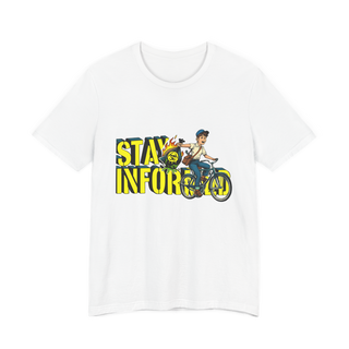 Stay Informed Doomscrolling Shirt — Funny Psychic Damage Tee