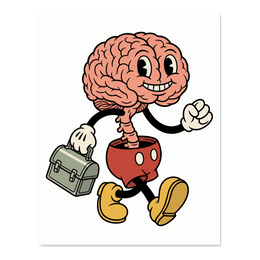 Steamboat Spinal Cord — Creepy Retro Cartoon Poster