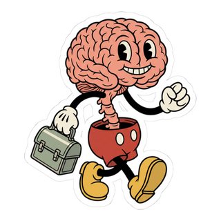 Steamboat Spinal Cord — Creepy Rubber Hose Mascot Sticker