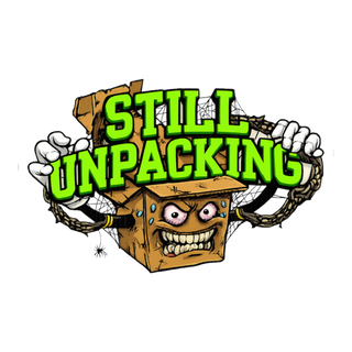 Still Unpacking Sticker — Funny Mental Health Therapy Decal