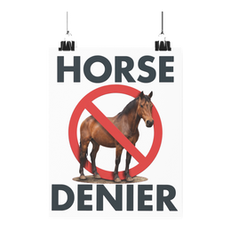 Stop Believing In Horses — Poster