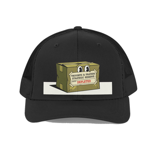 Thoughts & Prayers Depleted Hat — Strategic Reserve Cap