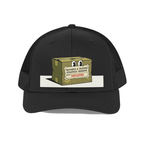 Thoughts & Prayers Depleted Hat — Strategic Reserve Cap