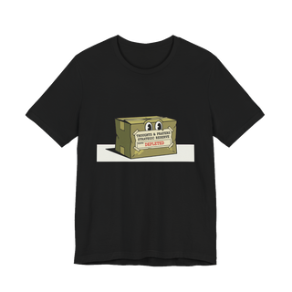 Thoughts & Prayers Depleted Strategic Reserve - Funny Satire T-Shirt