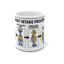 Student Intake Procedure — Funny College Debt Graduation Mug