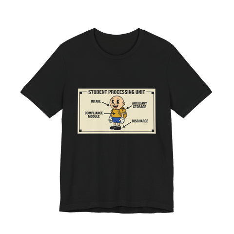 Student Processing Unit Shirt - Funny Dystopian Back to School Tee