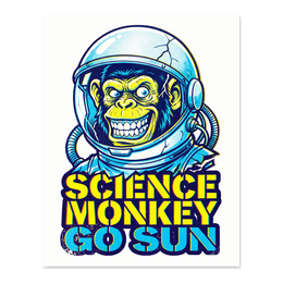Super Science Go To Sun — Funny Bootleg Poster