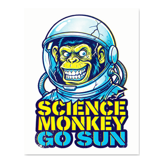 Super Science Go To Sun — Funny Bootleg Poster