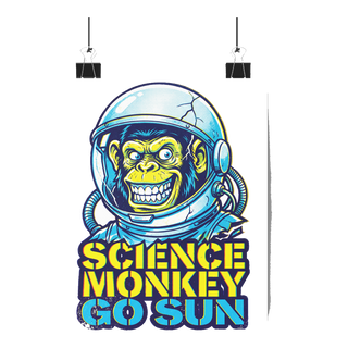 Super Science Go To Sun — Poster