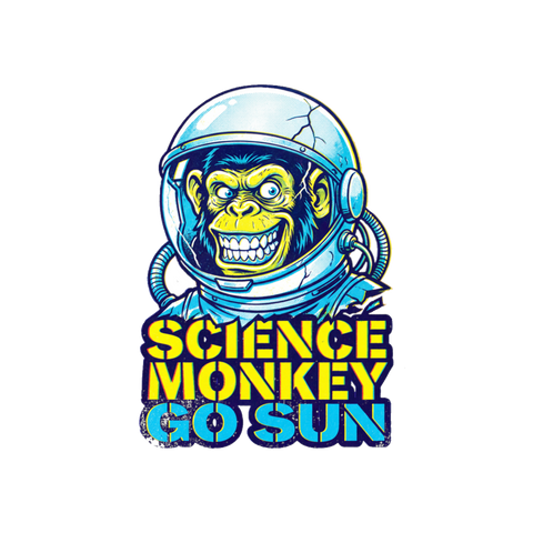 Super Science Go To Sun — Sticker
