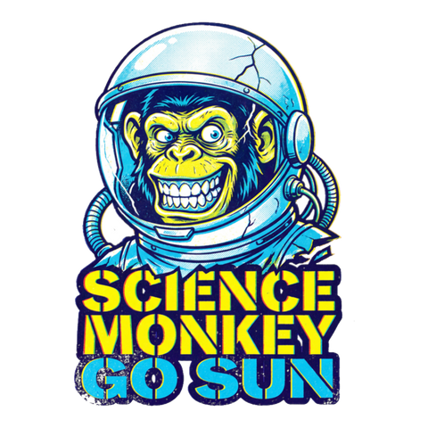 Super Science Go To Sun — Sticker